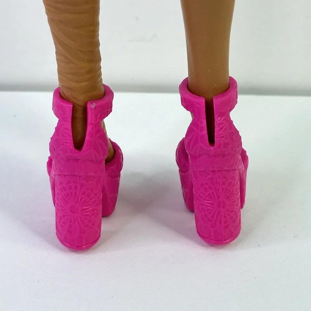 Monster High G3 Draculaura Monster Ball Pink Heels Shoes